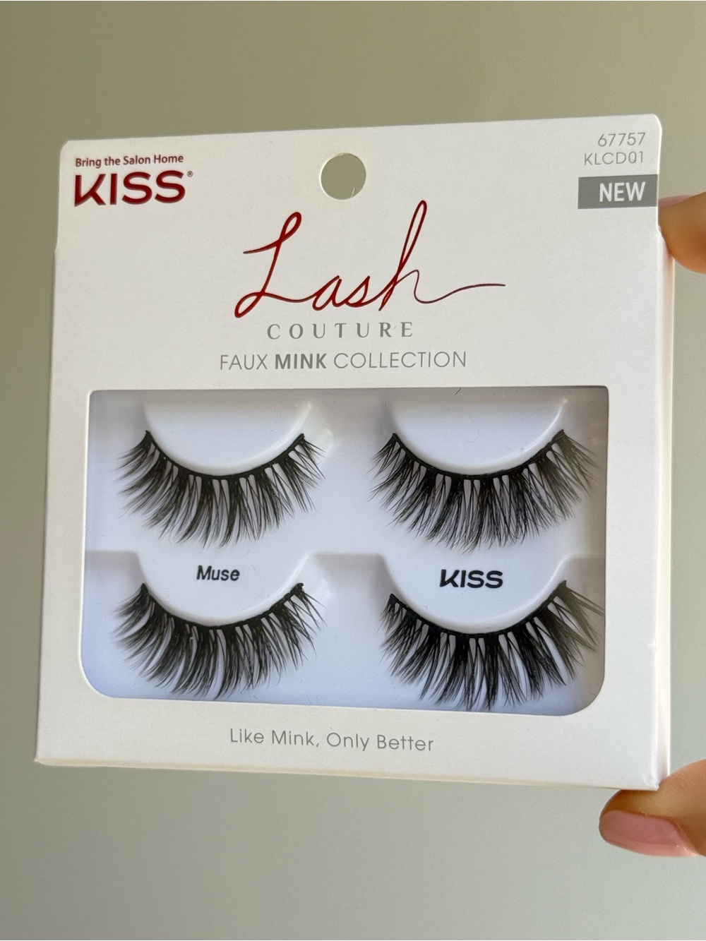 Kiss Lash Couture Faux Mink Collection Lashes "Muse"